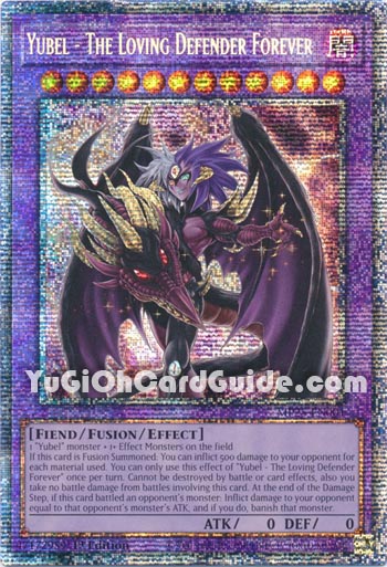 Yu-Gi-Oh Card: Yubel - The Loving Defender Forever