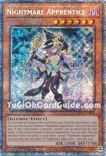 Yu-Gi-Oh Card: Nightmare Apprentice