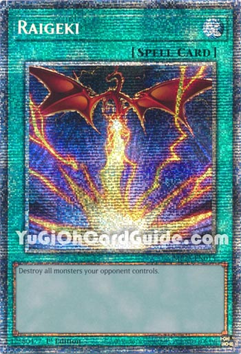 Yu-Gi-Oh Card: Raigeki