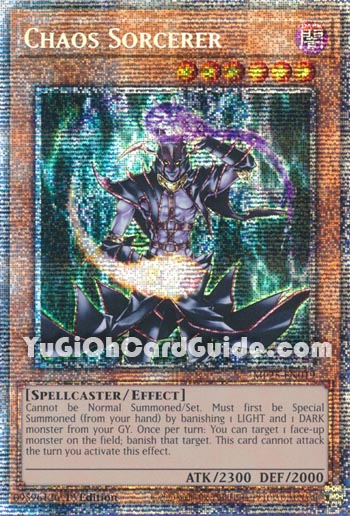 Yu-Gi-Oh Card: Chaos Sorcerer