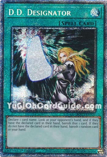 Yu-Gi-Oh Card: D.D. Designator