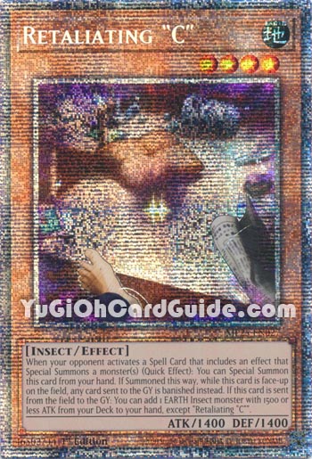 Yu-Gi-Oh Card: Retaliating 