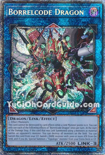 Yu-Gi-Oh Card: Borrelcode Dragon