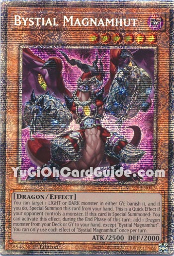 Yu-Gi-Oh Card: Bystial Magnamhut
