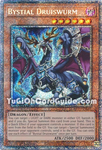 Yu-Gi-Oh Card: Bystial Druiswurm