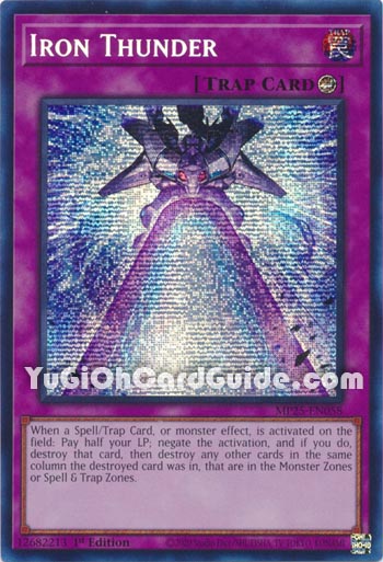 Yu-Gi-Oh Card: Iron Thunder