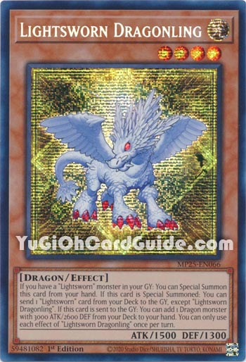 Yu-Gi-Oh Card: Lightsworn Dragonling