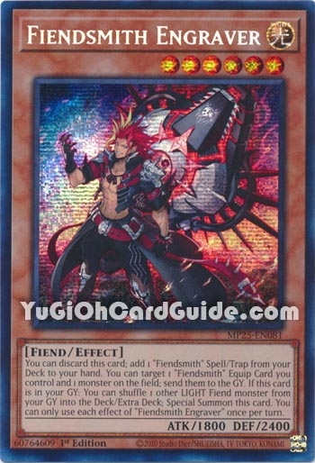 Yu-Gi-Oh Card: Fiendsmith Engraver
