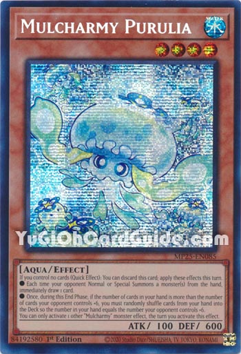 Yu-Gi-Oh Card: Mulcharmy Purulia