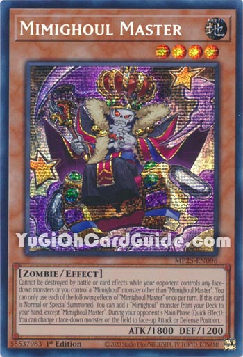 Yu-Gi-Oh Card: Mimighoul Master