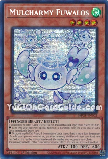 Yu-Gi-Oh Card: Mulcharmy Fuwalos