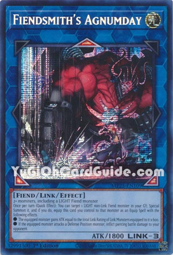 Yu-Gi-Oh Card: Fiendsmith's Agnumday