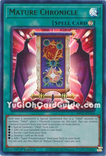 Yu-Gi-Oh Card: Mature Chronicle
