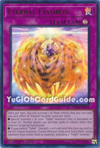 Yu-Gi-Oh Card: Eternal Favorite