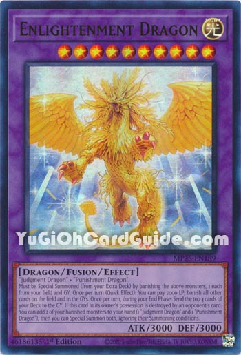 Yu-Gi-Oh Card: Enlightenment Dragon
