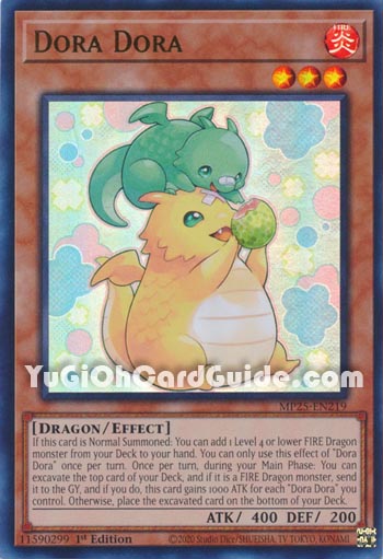 Yu-Gi-Oh Card: Dora Dora
