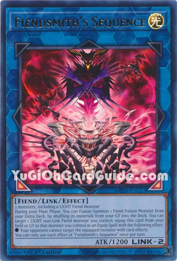 Yu-Gi-Oh Card: Fiendsmith's Sequence