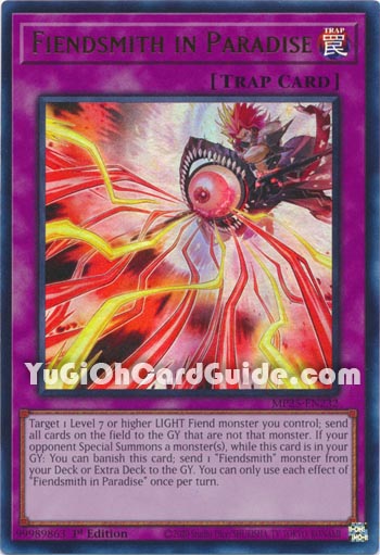 Yu-Gi-Oh Card: Fiendsmith In Paradise
