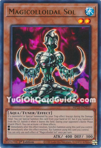 Yu-Gi-Oh Card: Magicolloidal Sol