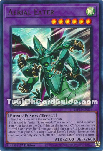 Yu-Gi-Oh Card: Aerial Eater