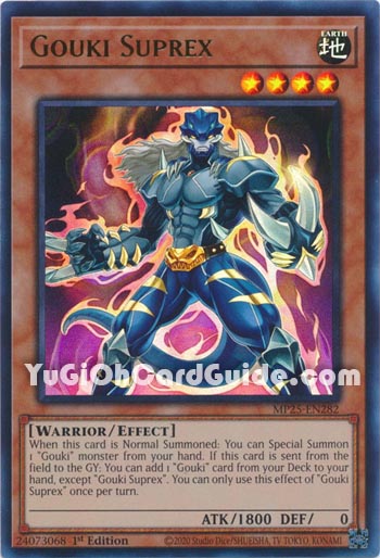 Yu-Gi-Oh Card: Gouki Suprex