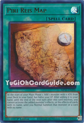 Yu-Gi-Oh Card: Piri Reis Map