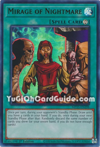 Yu-Gi-Oh Card: Mirage of Nightmare
