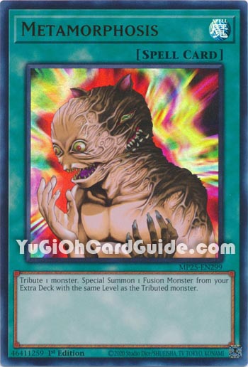 Yu-Gi-Oh Card: Metamorphosis