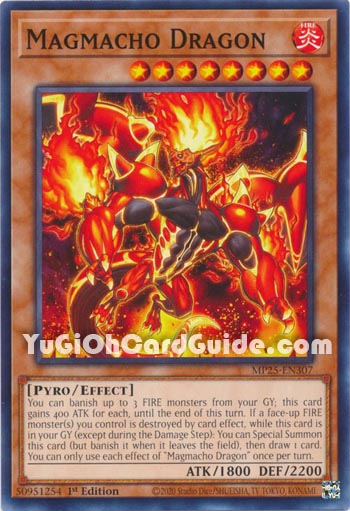 Yu-Gi-Oh Card: Magmacho Dragon
