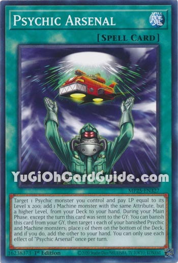 Yu-Gi-Oh Card: Psychic Arsenal