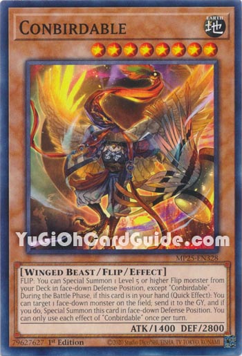 Yu-Gi-Oh Card: Conbirdable