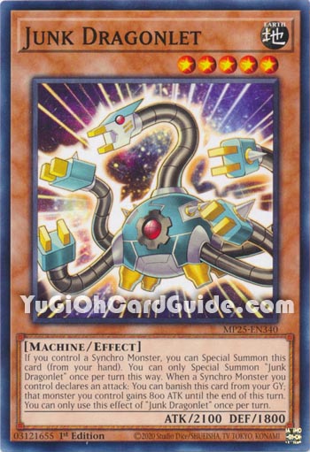 Yu-Gi-Oh Card: Junk Dragonlet