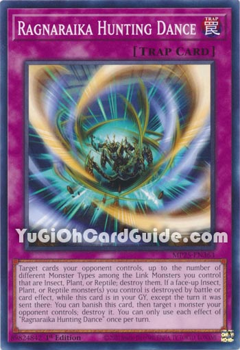 Yu-Gi-Oh Card: Ragnaraika Hunting Dance