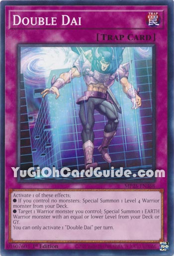 Yu-Gi-Oh Card: Double Dai