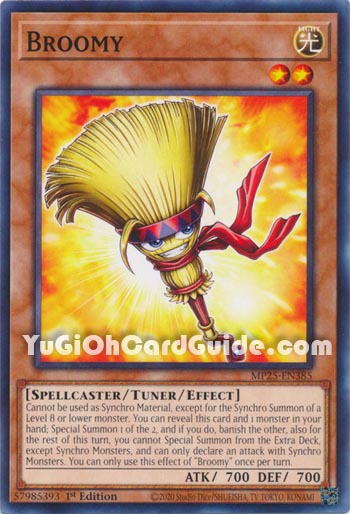 Yu-Gi-Oh Card: Broomy