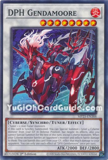 Yu-Gi-Oh Card: DPH Gendamoore
