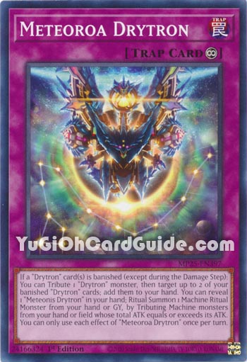 Yu-Gi-Oh Card: Meteoroa Drytron