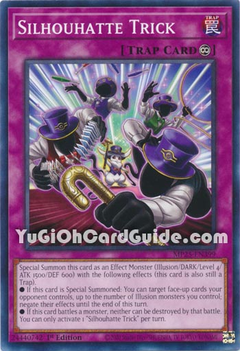 Yu-Gi-Oh Card: Silhouhatte Trick