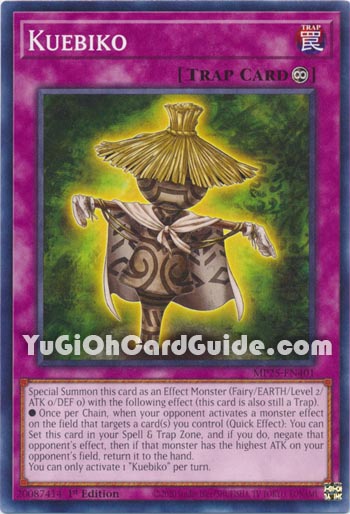 Yu-Gi-Oh Card: Kuebiko