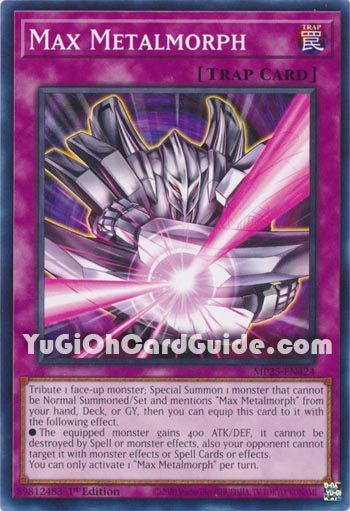 Yu-Gi-Oh Card: Max Metalmorph