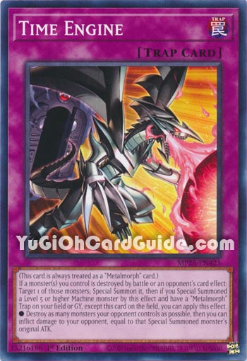 Yu-Gi-Oh Card: Time Engine
