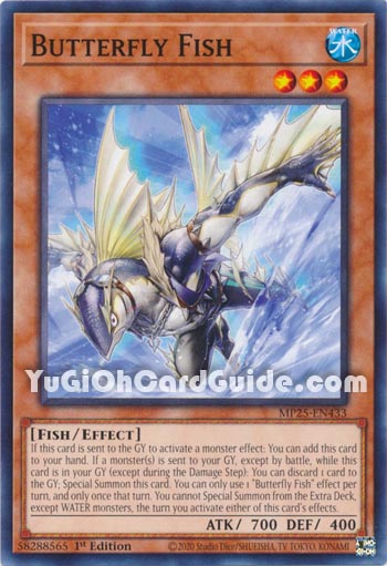 Yu-Gi-Oh Card: Butterfly Fish