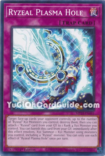 Yu-Gi-Oh Card: Ryzeal Plasma Hole