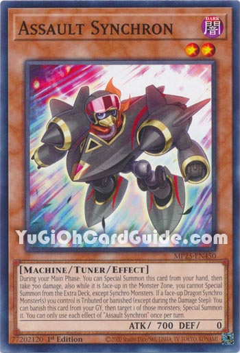 Yu-Gi-Oh Card: Assault Synchron