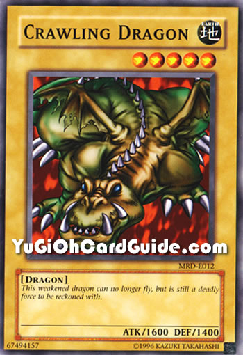 Yu-Gi-Oh Card: Crawling Dragon
