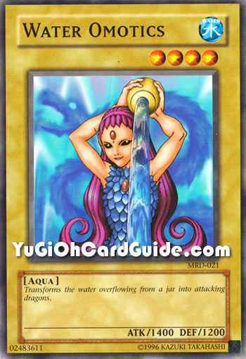 Yu-Gi-Oh Card: Water Omotics