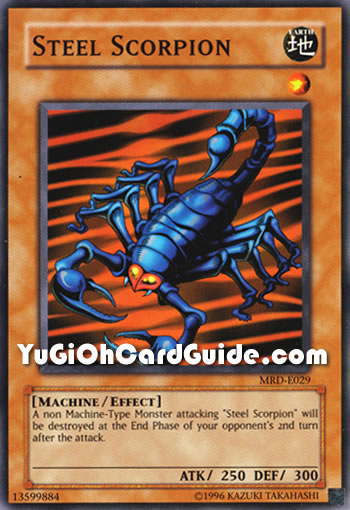 Yu-Gi-Oh Card: Steel Scorpion