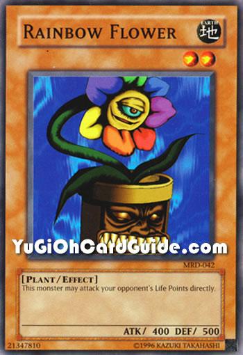 Yu-Gi-Oh Card: Rainbow Flower