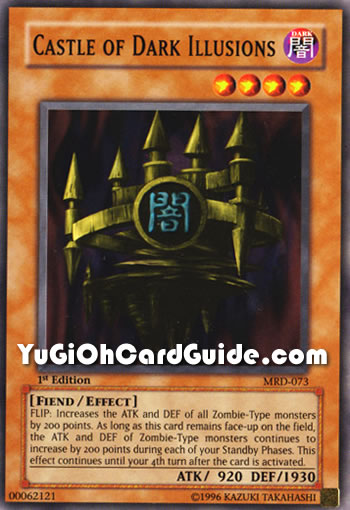 Yu-Gi-Oh Card: Castle of Dark Illusions