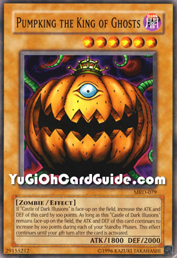 Yu-Gi-Oh Card: Pumpking the King of Ghosts